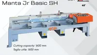 Masina de prelucrat marmura Manta JR Basic Short 45°, cap fix si invertor - lung. max. 160cm, 5.5 kW, 400V - Mondial-150822