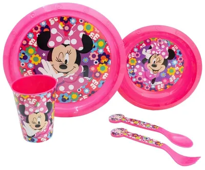 Set pentru masă Stor - Minnie Bold Florals, 5 piese