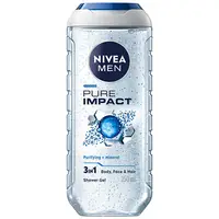 Gel de dus Pure Impact Men, 250ml, Nivea