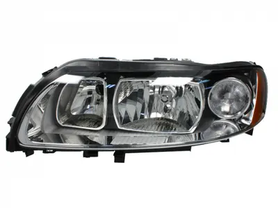 Far stanga (H7 H9, electric, cu motoras, fundal negru) VOLVO S60 I, V70 II, XC70 CROSS COUNTRY