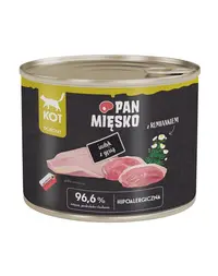 PAN MIĘSKO Hrană umedă pentru pisici cu curcan și gâscă 200 g