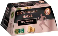 Halva cu alune și proteine, fără zahăr adăugat, 150 g, Love Nutty