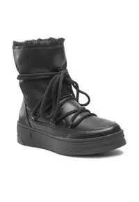 Ghete dama - 5904862248745 - Negru - Piele ecologica - Negru