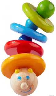 Jucărie din lemn pentru copii Haba - Caterpillar