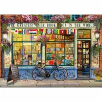 Ravensburger - Puzzle librarie grozava 1000 piese design nou
