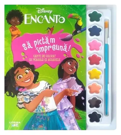 Disney. Encanto. Să pictăm împreună! - Paperback brosat - Disney