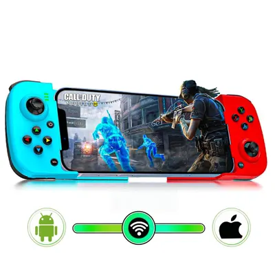 GamePad Controller Gaming pentru telefon Android, iOS, Nintendo Switch, Rosu - Default Title