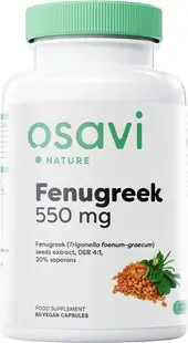 Fenugreek, 550 mg, 60 capsule, Osavi