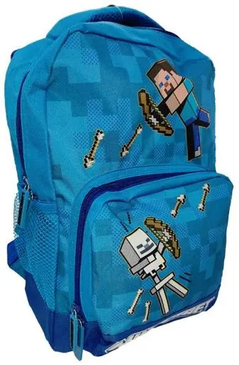 Ghiozdan pentru grădinită Uwear - Minecraft Steve and Skeleton