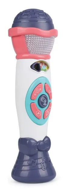 Microfon de înregistrare cu muzică și lumină Kaichi - Pentru fete