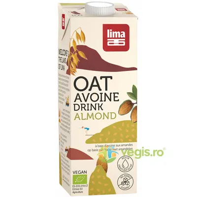 Bautura Vegetala de Ovaz cu Migdale Ecologic/Bio 1L