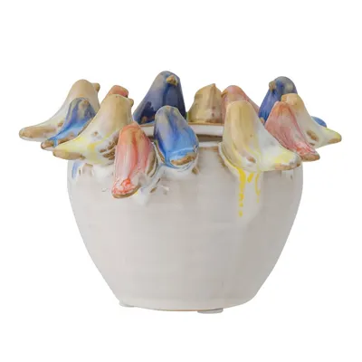 Ghiveci decorativ din gresie ø 6 cm Eanna – Bloomingville
