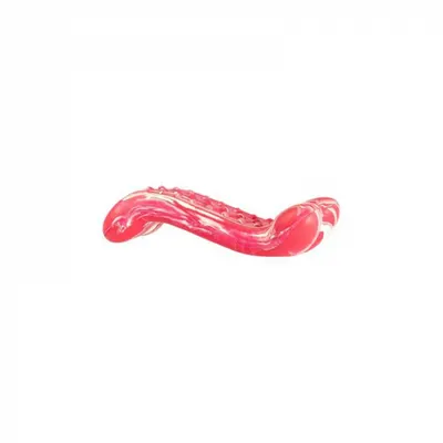 Jucarie pentru caini HipHop Dental Os Antibacterian cu aroma de bacon 13,5 cm