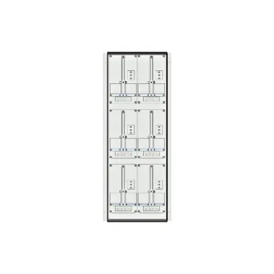 Meter box insert 3-rows, 6 meter boards / 27 Modul heights