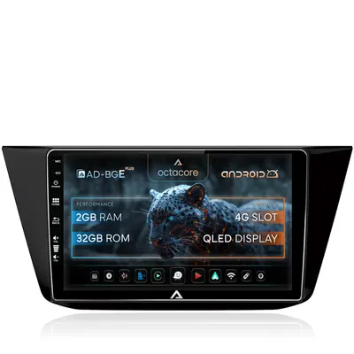 Navigatie Volkswagen Tiguan (2016+), Android, E-Octacore 2GB RAM + 32GB ROM, 10.1 Inch - AD-BGE10002+AD-BGRKIT036