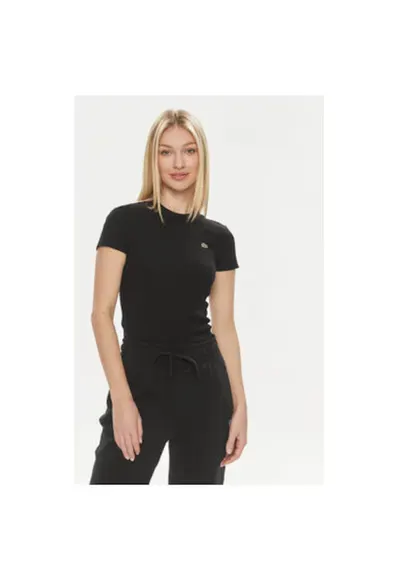 Tricou dama - 303713997 - Bumbac organic - Negru - Negru