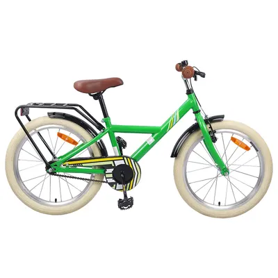 vidaXL Bicicletă pentru Copii 24 Inci pentru 8-12 ani Verde