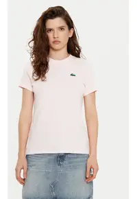 Tricou dama - 304993688 - Bumbac - Roz - Roz