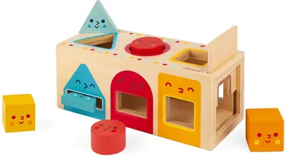 Cutie sortator cu forme geometrice Janod