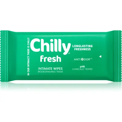 Chilly Fresh Intimate Wipes servetele umede pentru igiena intima 12 buc