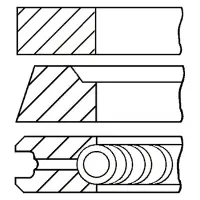 Set segmenti piston GOETZE ENGINE 08-283600-00
