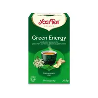 Ceai energie verde, bio, 17 pliculete, 30,6g, YogiTea