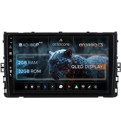 Navigatie Volkswagen Transporter Caravelle (2020+), Android, P-Octacore 2GB RAM + 32GB ROM, 9 Inch - AD-BGP9002+AD-BGRKIT041V6