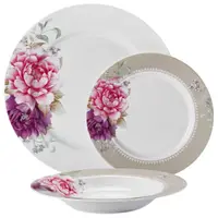 Set de porțelan pentru servit masa Morello - Florence, 18 piese