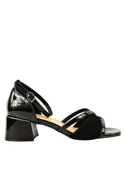 Sandale casual - dama - 8VH2465-Q265 negru - Negru