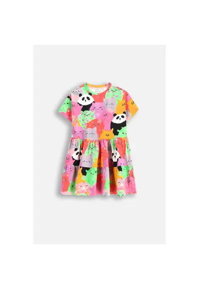 Rochie cu model cu animale