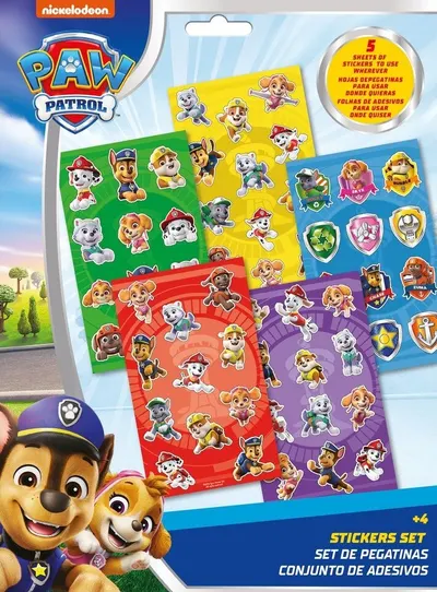 Set stickere Kids Licensing Paw Patrol