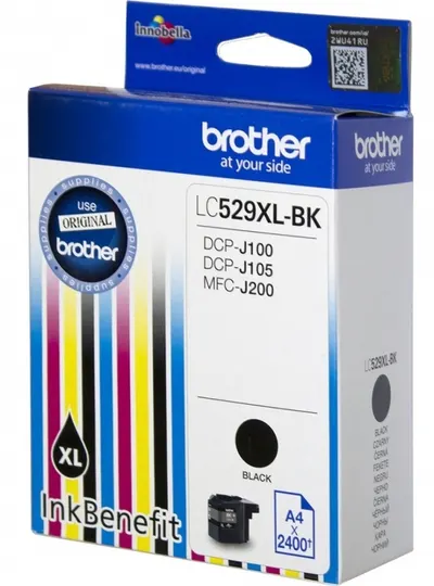 Consumabil Brother - LC-529 XL, pentru DCP-J100/DCP-J105/MFC-J200, Black
