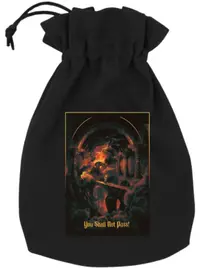 Geantă de zaruri Q-Workshop - The Lord of the Rings: Bridge of Khazad-dum Dice Pouch