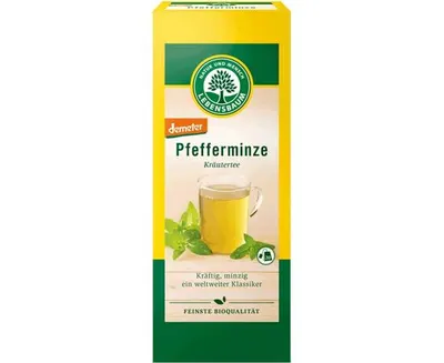 Ceai de menta bio Demeter, 30g, Lebensbaum