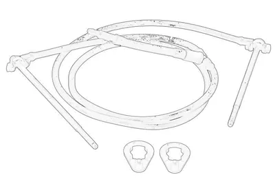 Conducta spalator parbriz potrivit VOLVO