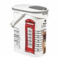 Distribuitor de mâncare pentru animale de companie CURVER Pets Collection Alb