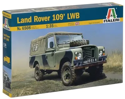 Model de asamblat Italeri Militar: Mașini - Jeep militarLand Rover 109’ LWB