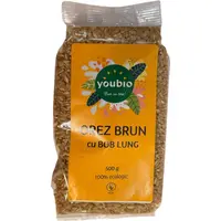 Orez Brun cu Bob Lung 500g