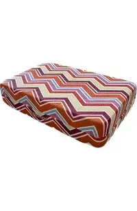 Suport bijuterii: Plaid Travel Jewelry Case. Portocaliu
