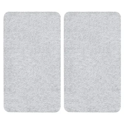 Protecții de aragaz 2 buc. din sticlă temperată 52x30 cm Transparent – Allstar