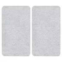 Protecții de aragaz 2 buc. din sticlă temperată 52x30 cm Transparent – Allstar