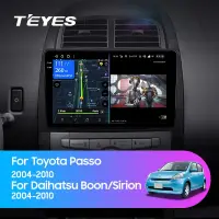 Navigatie Auto cu Asistenta AI Teyes CC4 PRO Toyota Passo XC10 2004-2010 8+128GB 10.36" QLED, Android 13, 5G, 7.1 DSP, CarPlay