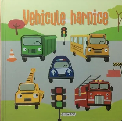 Apasă butoanele - Vehicule harnice - Hardcover