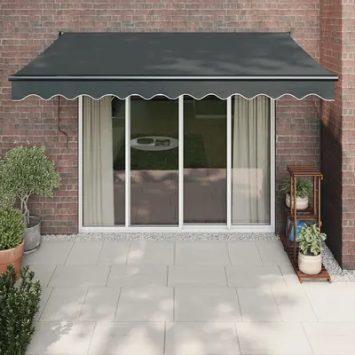 Gossi copertina automata retractabila, antracit, 3,5x2,5 m