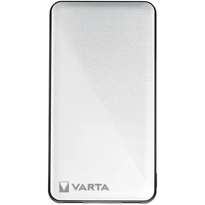 Baterie Externa Varta Energy, 10000mAh, 15W, 1 x USB-C - 2 x USB-A, Alba