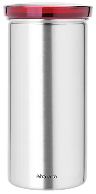 Borcan pentru 18 capsule de cafea Brabantia, Red Lid
