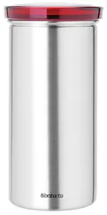 Borcan pentru 18 capsule de cafea Brabantia, Red Lid