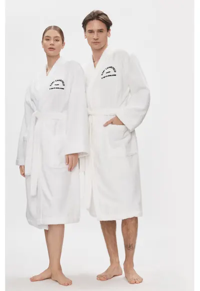 Halat unisex - 209142761 - Bumbac organic - L INTL - Alb