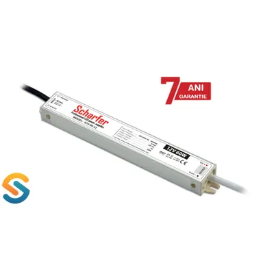 Sursa de alimentare pentru banda led- 60W 230AC/24VDC IP67 -garantie 7 ani