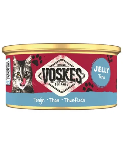 VOSKES Jelly Ton 85 g 100% ton în aspic, hrană complementară pentru pisici